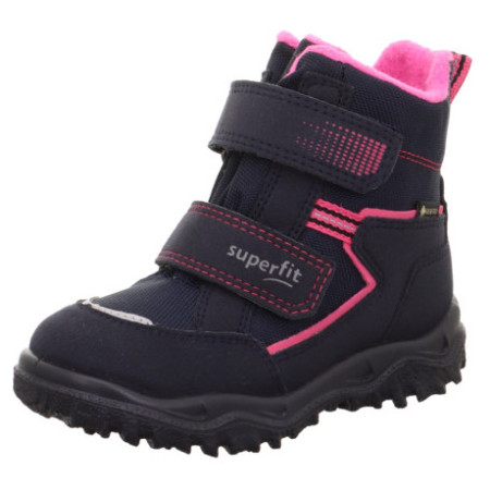 Дитячі зимові черевики Superfit Husky Blau/Pink синій/рожевий Blau/Pink