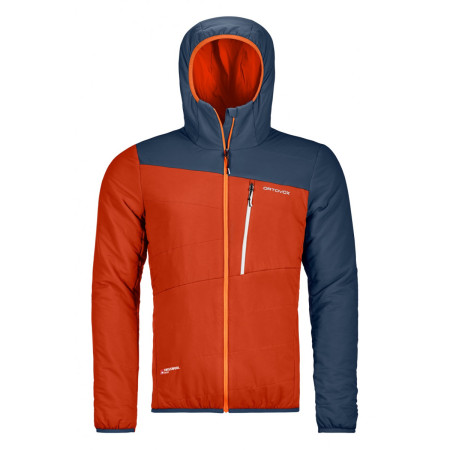 Чоловіча куртка Ortovox Swisswool Zebru Jacket M помаранчевий DesertOrange