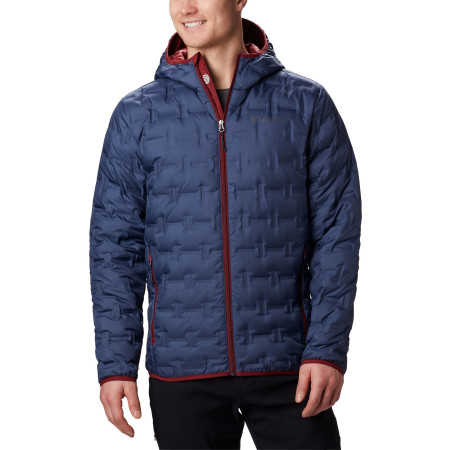 Чоловіча куртка Columbia Delta Ridge Down Hdd Jacket синій/червоний Dark Mountain