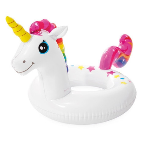 Надувний круг Intex Big Animal Rings білий