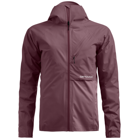 Жіноча водонепромокна куртка Ortovox Trace 2.5L Jacket W рожевий Chestnut