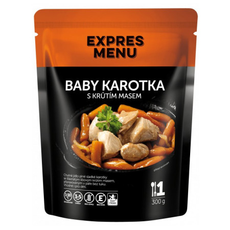 Готова їжа Expres menu М’ясо індички з морквою 300
