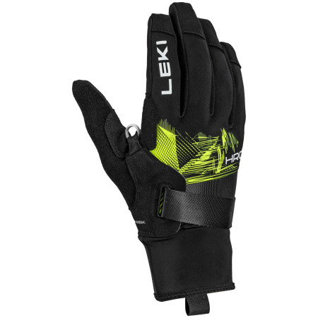 Рукавички для бігових лиж Leki HRC Race TR чорний/жовтий black-neonyellow-white