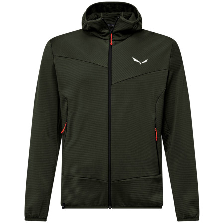 Чоловіча функціональна толстовка Salewa Puez Altavia Pl Hd Jkt M темно-зелений dark olive
