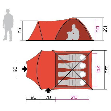 Намет Hannah Arrant 4