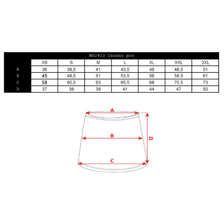 Жіноча велоспідниця Silvini Isorno Pro