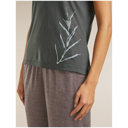 Жіноча функціональна футболка Icebreaker Merino Blend Core SS Tee Panax