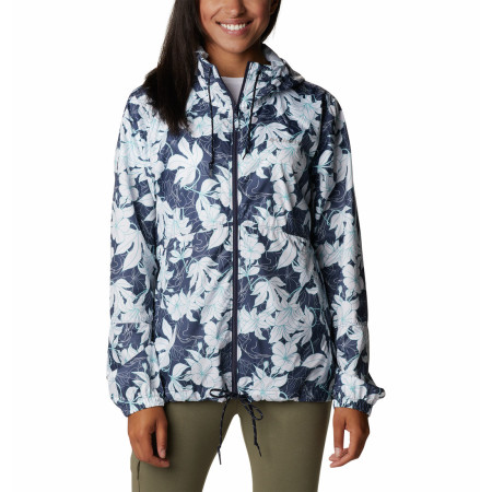 Жіноча куртка Columbia Flash Forward Printed Windbreaker синій