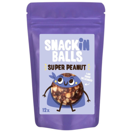 Спортивне харчування SNACKin BALLS Super Peanut 156 g