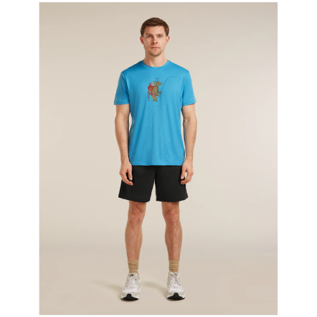 Чоловіча функціональна футболка Icebreaker Merino 150 Tech Lite SS Tee Bear Catch