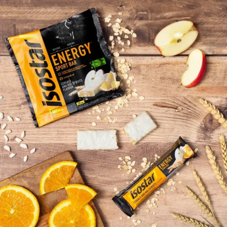 Енергетичні батончики Isostar Sport energy bar multifruit 40 g