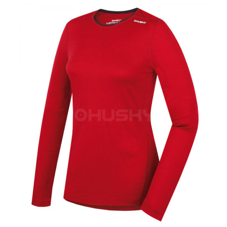 Жіноча функціональна футболка Husky Merino dl.rukáv