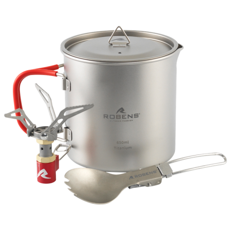 Кемпінгова плита Robens Fire Wisp Solo Cook Set UL