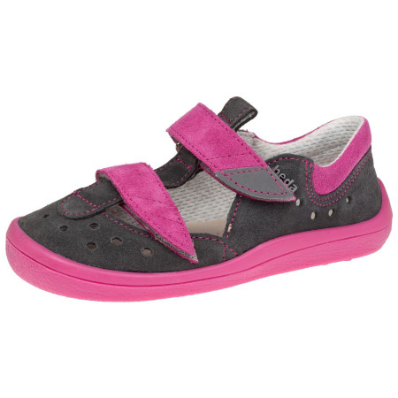 Дитячі черевики Beda Isabel Grey Pink сірий/рожевий grey/pink (šedo-růžová)