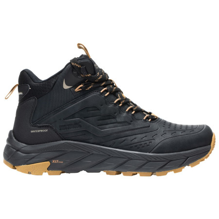 Чоловічі трекінгові черевики до щиколотки Regatta Derino Mid чорний Black/Rubbr