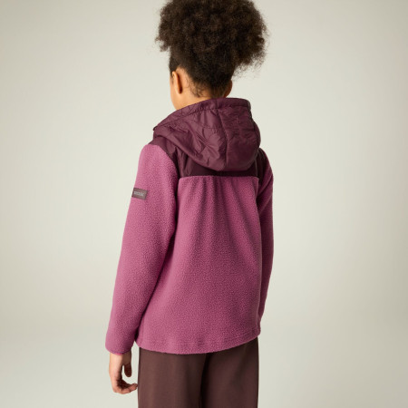 Дитяча толстовка Regatta Myla Hybrid Jacket Fig/Violet