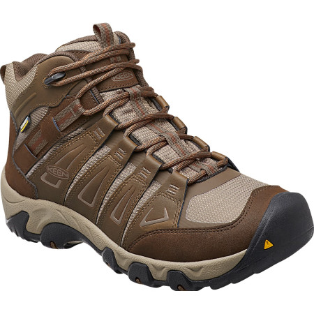 Чоловічі черевики Keen Oakridge Mid WP коричневий
