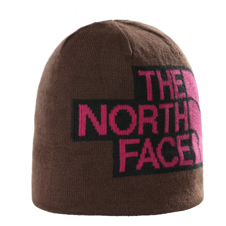 Шапка The North Face Reversible Highline Beanie černá/hnědá