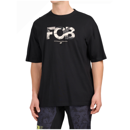 Чоловіча футболка 4F Tshirt M3569 чорний Deep Black
