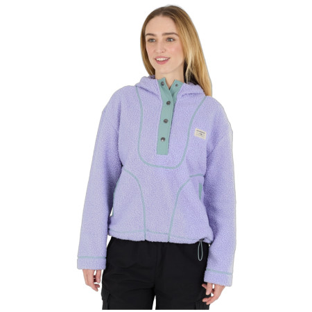 Жіноча толстовка Fundango Juniper Pile Jacket фіолетовий soft lilac