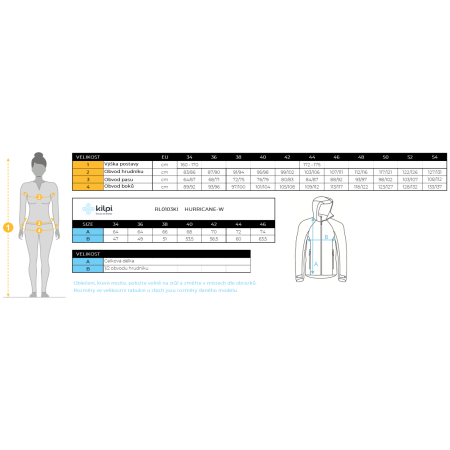 Жіноча куртка Kilpi Hurricane-W (2022)