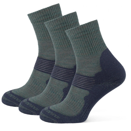 Шкарпетки Zulu Merino Allseason 3-pack зелений green