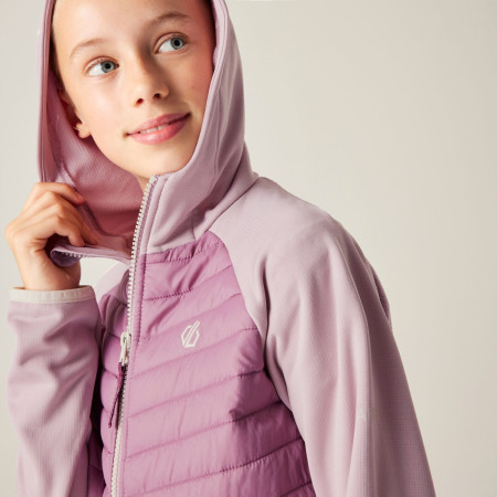 Дитяча куртка Dare 2b Kids Switch Out Hybrid Mauve /Orchd