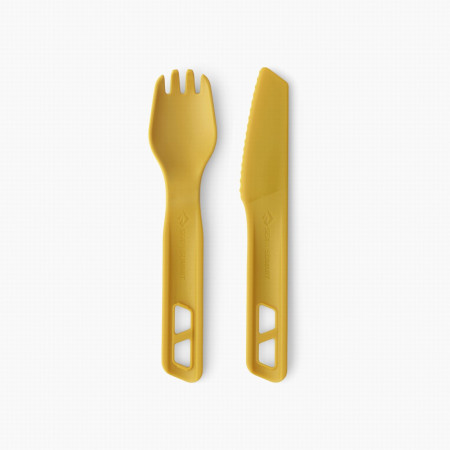 Набір столових приборів Sea to Summit Passage Cutlery Set 2 Piece жовтий
