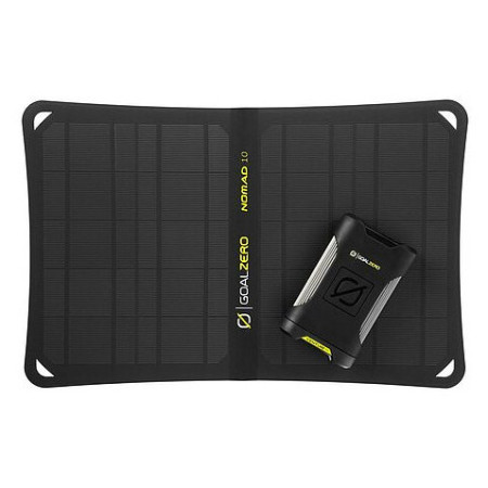Набір із сонячною батарейкою Goal Zero Venture 35/Nomad 10 Solar Kit чорний