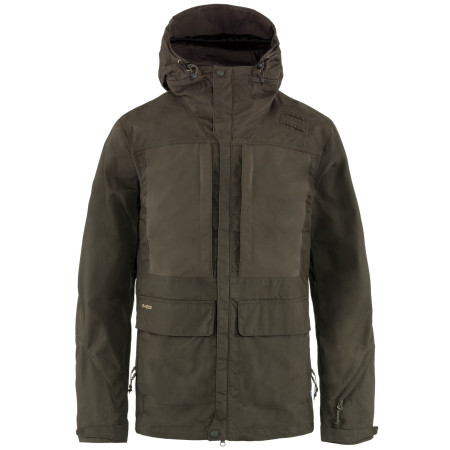 Чоловіча зимова куртка Fjällräven Lappland Hybrid Jacket M зелений Dark Olive