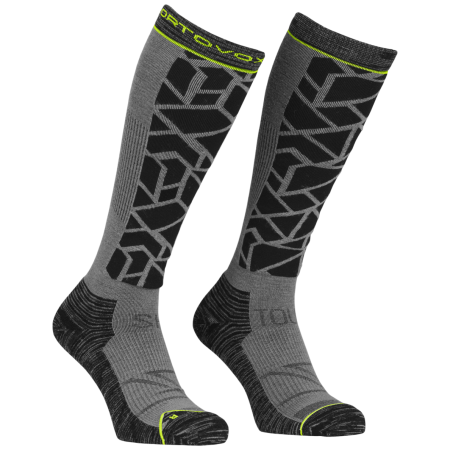 Чоловічі гетри Ortovox Ski Tour Comp Long Socks M чорний Black Raven