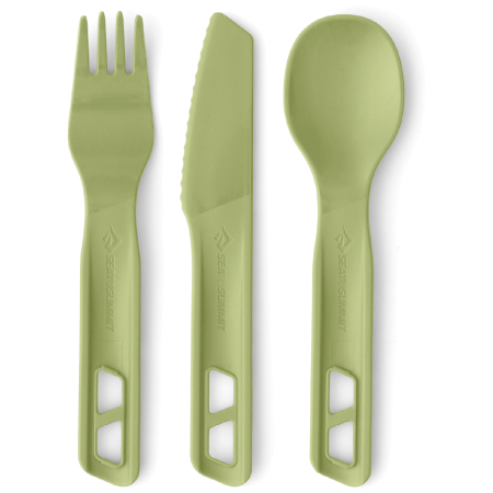 Столовий прибор Sea to Summit Horizon Cutlery Set - 3 Piece зелений Tarragon