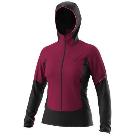 Жіноча вітровка Dynafit Traverse Alpha Hooded Jkt W чорний/фіолетовий