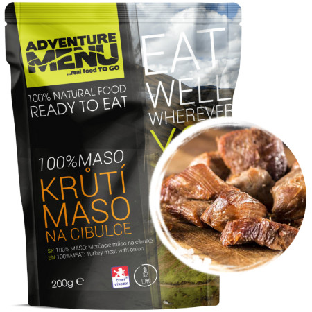 Готова їжа Adventure Menu 100% М’ясо індички з цибулею 200 г