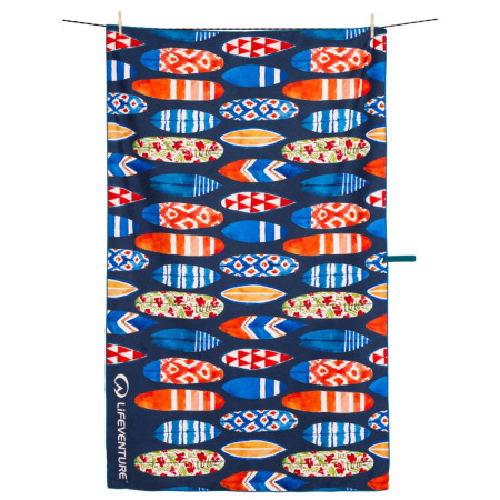 Швидковисихаючий рушник LifeVenture Printed SoftFibre Trek Towel
