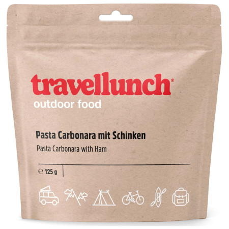 Дегідрована їжа Travellunch Спагетті Carbonara з шинкою 12