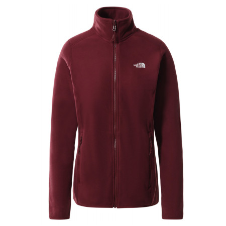 Жіноча толстовка The North Face 100 Glacier Full Zip червоний