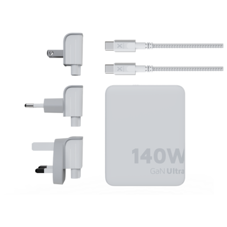 Зарядний пристрій Xtorm 140W GaN Ultra Travel Charger + USB-C PD Cable