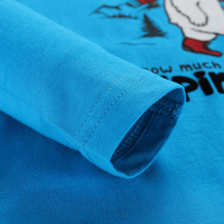 Дитяча футболка Alpine Pro Ecco 2 Blue
