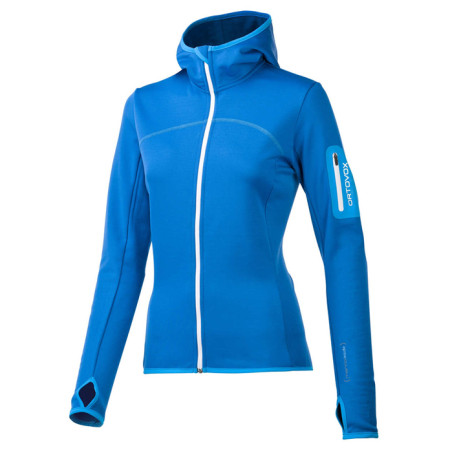Жіноча толстовка Ortovox Merino Fleece Hoody синій BlueOcean