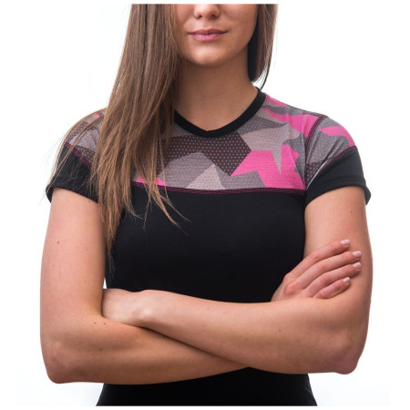 Жіноча функціональна футболка Sensor Merino Impress (short sleeve)