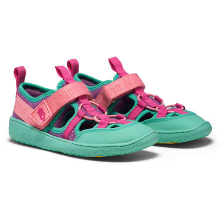 Дитячі сандалі Affenzahn Sandal Vegan Roughy бірюзовий Owl