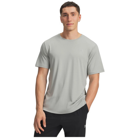 Чоловіча футболка Under Armour M Explor IsoChill UPF SS сірий Titanium / / Titanium