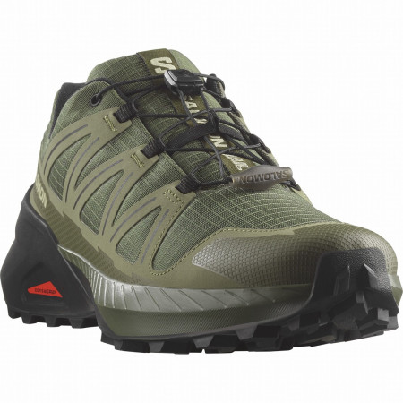 Чоловічі черевики Salomon Speedcross Peak зелений Olive Night / Deep Lichen Green / Black