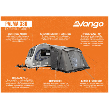 Приставний намет Vango Palma 330