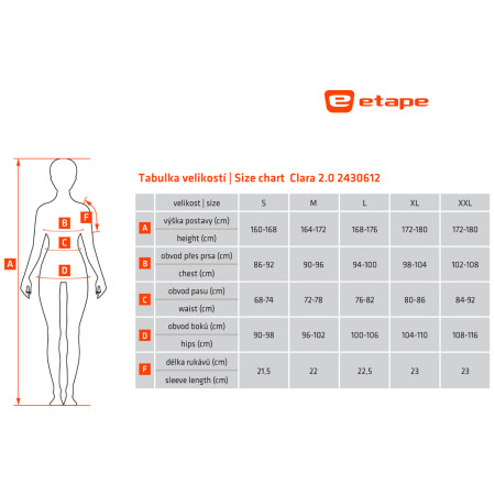 Жіноча велофутболка Etape Clara 2.0