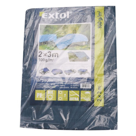 Plachta Extol středně silná 2x3