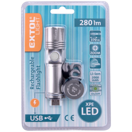 Лампа Extol XPE LED 280lm