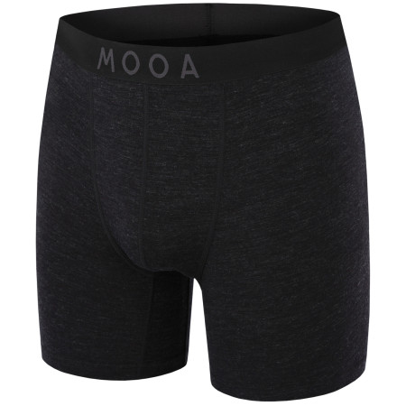 Чоловічі боксери MOOA MerinoSilk 6in чорний black melange