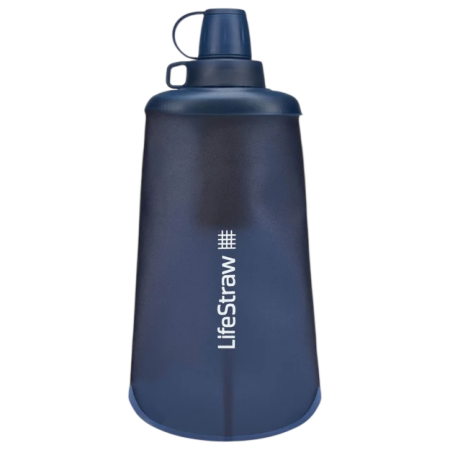 Фільтруюча пляшка LifeStraw Peak Squeeze Bottle 650ml синій Mountain Blue